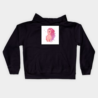 Galaxy Girl Kids Hoodie